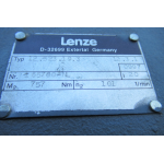 LENZE GFQUBR 100-22 servomotor. Used.